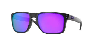 Oakley Holbrook Xl Matte Black Frame - Prizm Violet Lens - Non Polarized Sunglasses