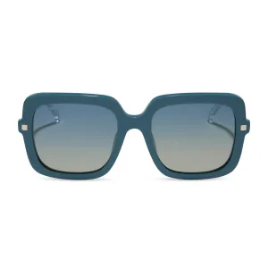 SANDRA - DEEP SPACE   AEGEAN BLUE FLASH   POLARIZED SUNGLASSES